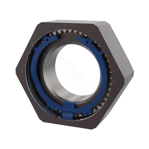 2 Inch Unitized Spindle Nut 1-1/-18 Thread 448-4837, 614837 For Eaton, Ford, Meritor