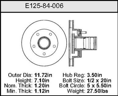 E12584006 Bendix Rotor