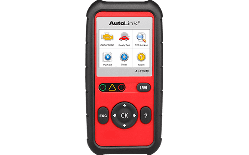Autel AL529HD - Heavy Duty OBD2 Code Reader & Emission Tester with Live Data, AutoVIN, and One-Click Readiness for All Vehicles