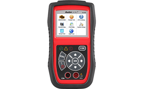 Autel AL439 - OBDII/EOBD Code Reader Scanner with One-Click I/M Readiness, Live Data, & Battery Test