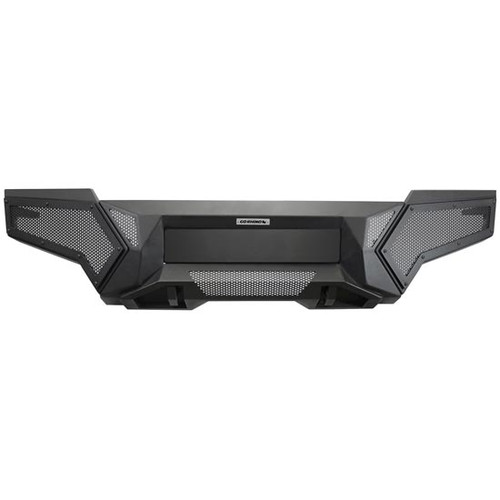 Go Rhino Black Element Front Bumper, 14 Gauge With Power Bar For Toyota Tacoma