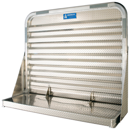 Dyna-Drom Aluminum Cab Rack, 68 X 86 In With Deck By Merritt