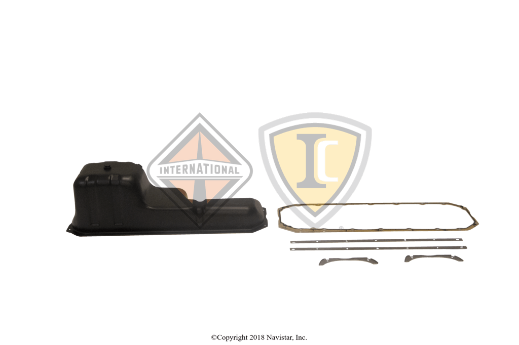 1899918C91 | Genuine International Oil Pan Kit With Stiffener Rails