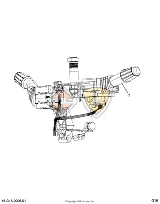 2518036C1 | Genuine International Electronic Control Universal Stalk Shifter