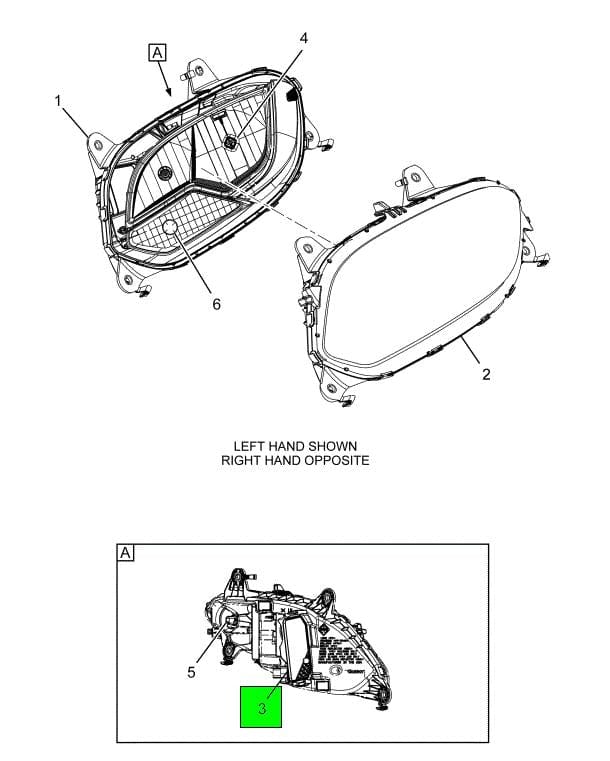 2515080C1 | Genuine International LED Headlight Control Module