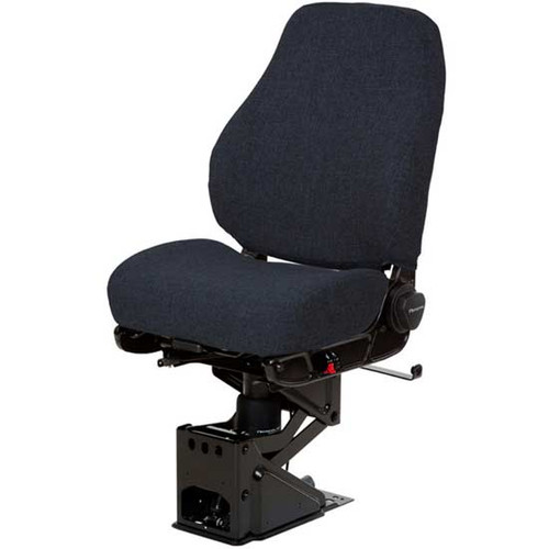 National Ensign Mid-Back Air Seat - Black Cloth