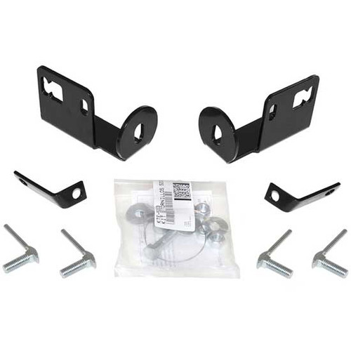 Black Steel Bull Bar Brackets For Chevrolet Silverado 1500 2019-Current