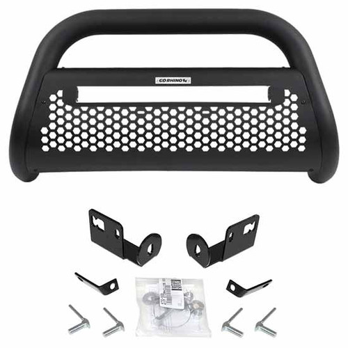 Textured Black Steel Light Ready Bull Bar For Ford F150 2004-2008