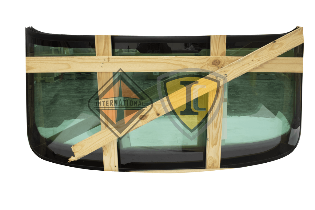 3554252C6 | Genuine International One Piece Encapsulated, Asymmetrical Windshield (Assembly)