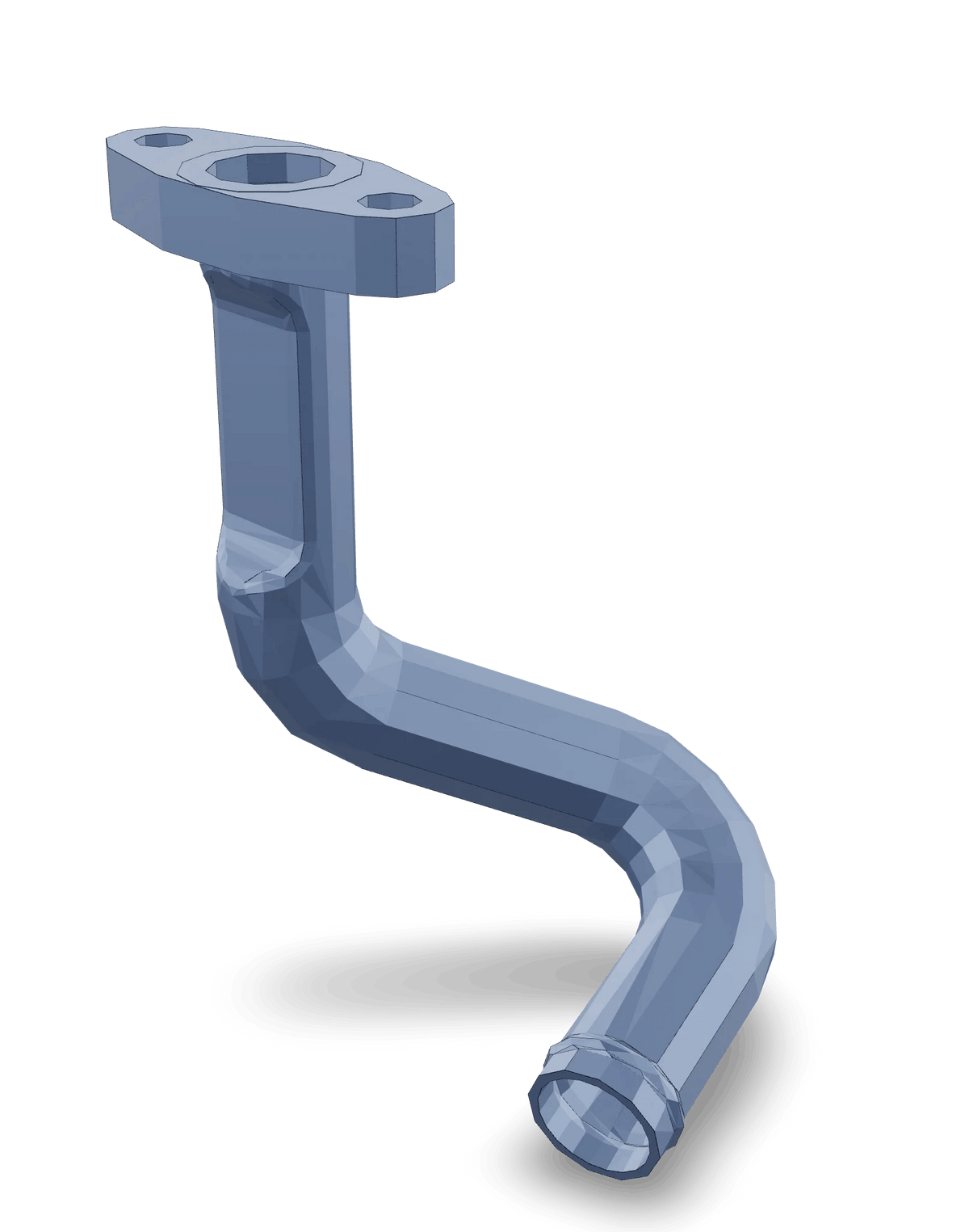 3925757 | Genuine Cummins Turbocharger Oil Drain Connection