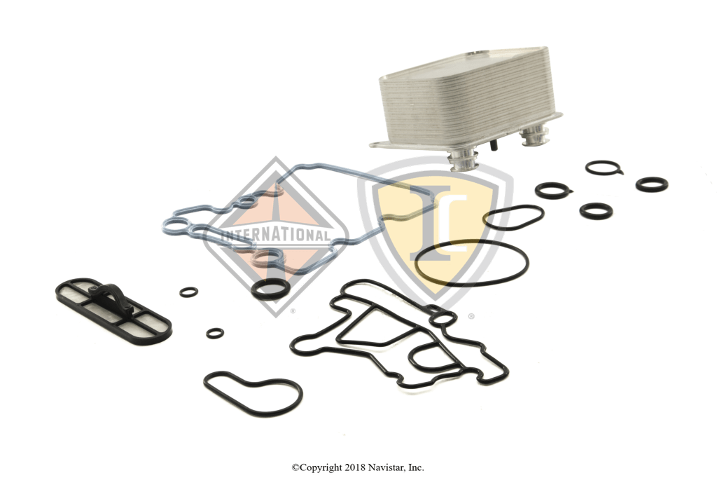 1886511C93 | Genuine International Oil Cooler Kit