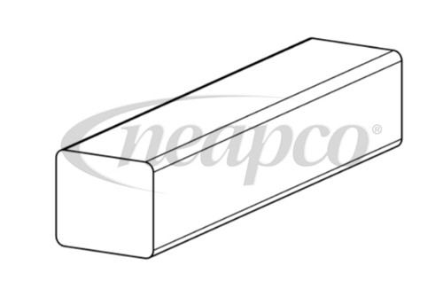 Neapco 73-0750 .750 X .875 SOLID REC SHAFTING | Per Foot