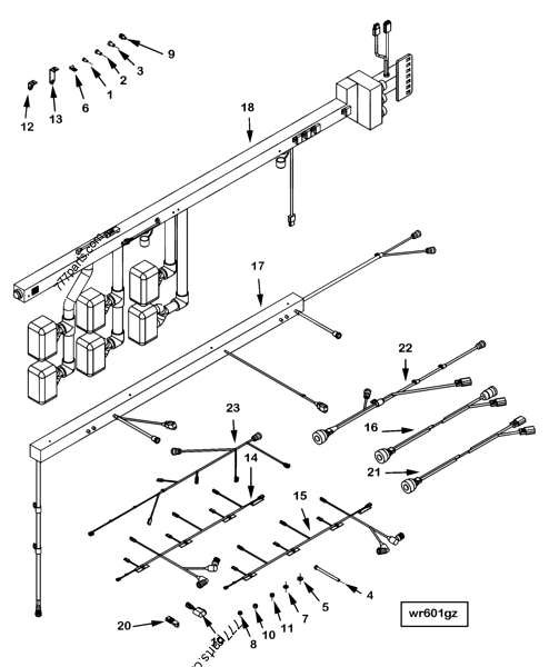 4969118 | Genuine Cummins Electronic Control Module Wiring Harness