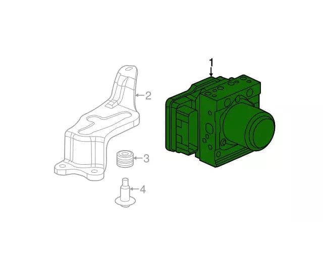 04571-TV9-A01 | Genuine Acura Anti-lock Brake Pump ABS Assembly