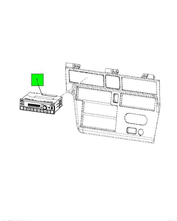 4154490C1 | Genuine International Auxiliary Wide Band FM/AM Assembly Radio