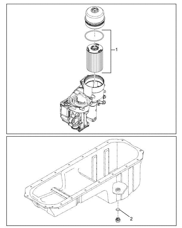 3007498C93 | Genuine International Oil Filter Kit