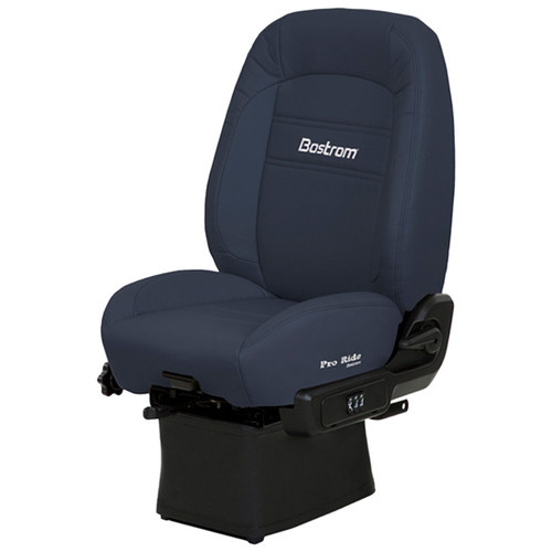 Bostrom Proride Lo Pro Mid Back Seat - Blue Ultraleather