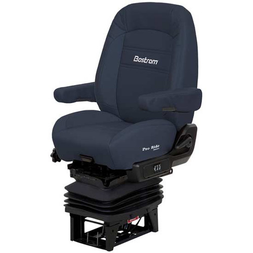 Bostrom Blue Ultraleather Hipro 915 Mid Back Seat Standard Base With Bellows