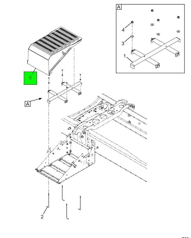 3578370C92 | Genuine International Battery Box Cover