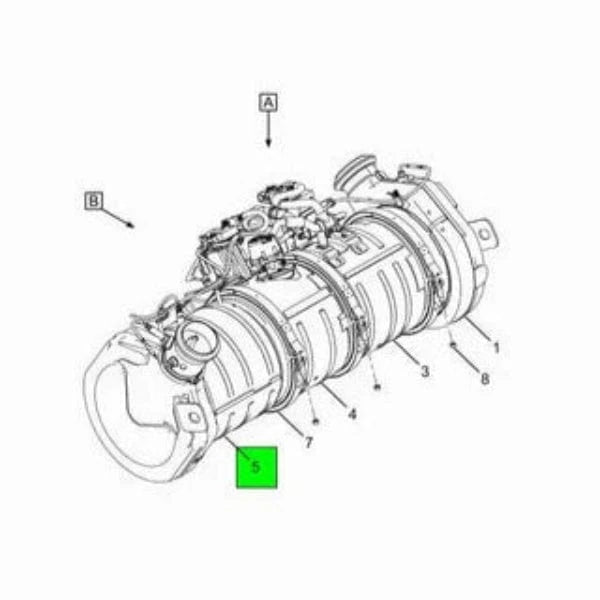 2522147C1 | Genuine International SCR Outlet Module