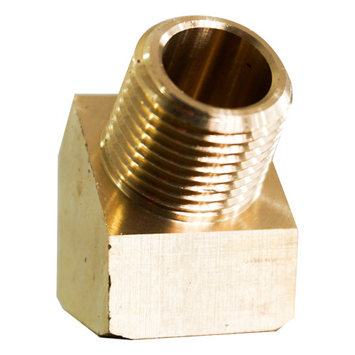 8 Inch Brass Street Elbow 45 Degree- 3/