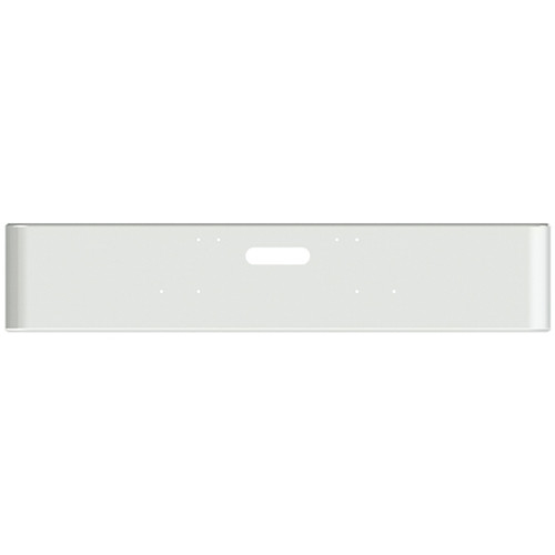 Valley Chrome 20 Inch Square Hand Formed Rolled End Bumper W/ Tow Holes Fits Freightliner