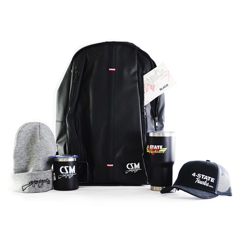Chrome Shop Mafia Merch Backpack Gift Set
