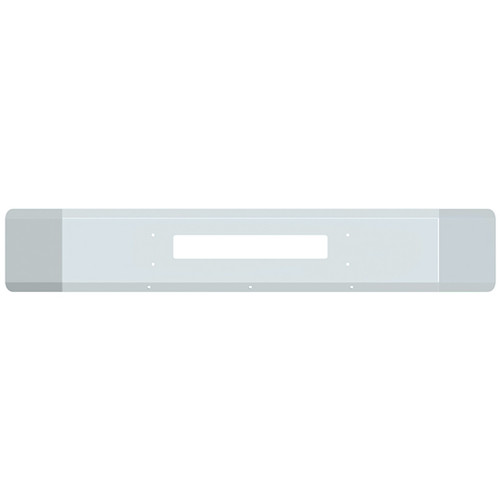Valley Chrome 18 Inch Open End Bumper W/ Mounting & Vent Holes Fits GMC C7000 & Chevrolet C60, C65 & C70