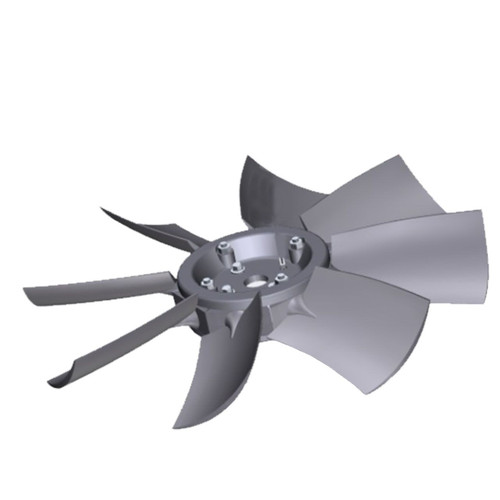 Kohler ED0097180120S Sucking Fan D.400 Blade 30 Original Part