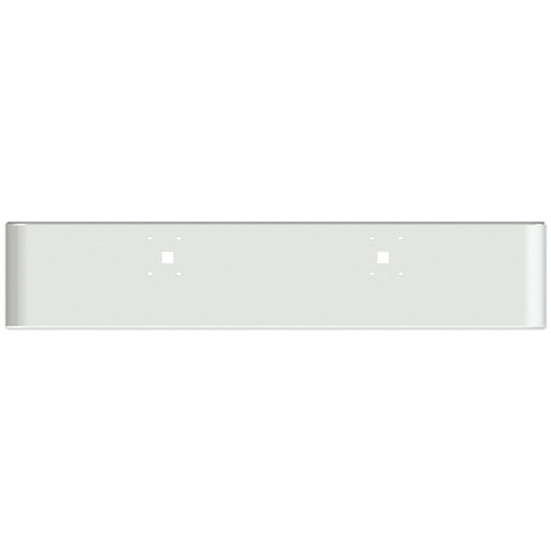 18 Inch Economy Texas Rolled End Bumper W/ Mounting & Tow Holes By Valley Chrome Fits International 9900I