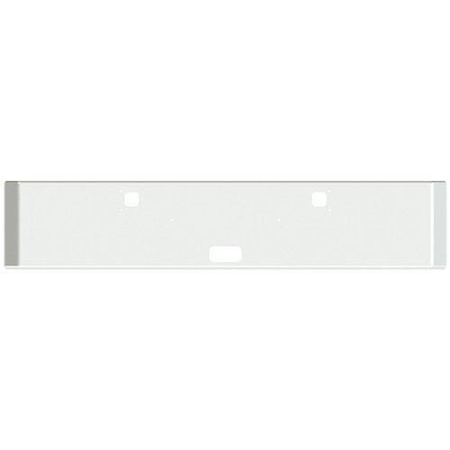 Valley Chrome 20 Inch Mitered End Roadrunner Bumper W/ Step & Tow Holes Fits Kenworth W900B/L