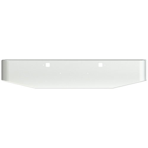 22 Inch Chrome Bumper W/ Tapered Rolled Ends, Mounting & Tow/Hitch Holes By Valley Chrome Fits Kenworth W900B