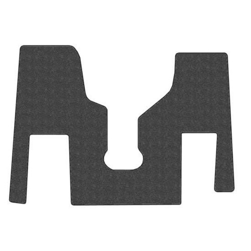 Black Front Floor Mat 2008 - 2009 For Freightliner Cascadia With Manual Transmission