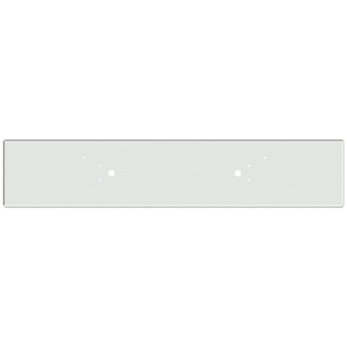 20 Inch Chrome Bumper W/ Square Boxed Ends & Mounting Holes By Valley Chrome