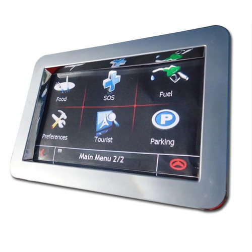Chrome Plastic Gps Cover For Kenworth T660/T800/W900A/B/L