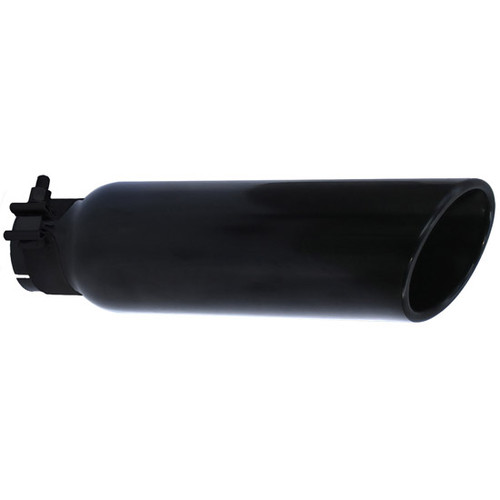 3 Inch Black Steel Exhaust Tips For Diameter Exhaust Tubes