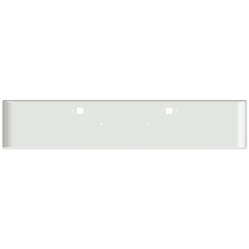 16 Inch Chrome Texas Rolled End Bumper With Tow Holes For Peterbilt 365, 367, 388, 389, 567, 589