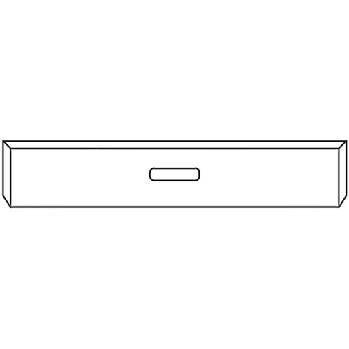 20 Inch American Eagle Boxed End Bumper With 8 Inch Ears Bumper With Mounting And Tow/Hitch Holes With Boltless Ust Mounting Plates For Western Star 4900Sf 2008 And Newer