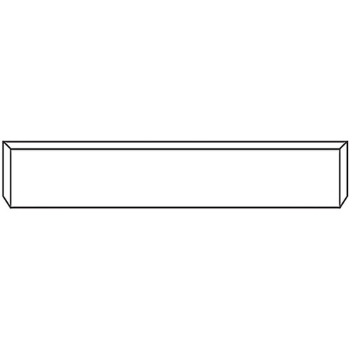 20 Inch Chrome Texas Boxed End Bumper, 10 Gauge With Ust Mounts For Western Star 4900 SFA 2008-Newer