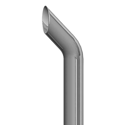 48 Inch 5 Od X Chrome Bull Hauler Exhaust Stack By Lincoln Chrome