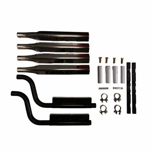 Loaded Fenders Half Fender Mounting Kit In Stainless Steel W/ Rear 360 Swivel Bracket