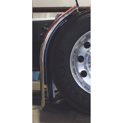 38 Inch Quarter Fenders 14 Gauge 304 Stainless Steel