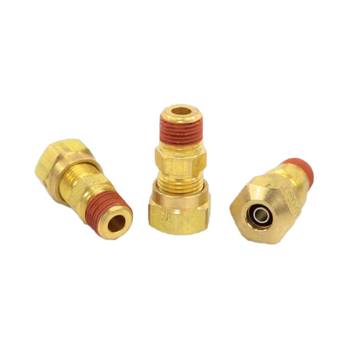 8 Inch 1/4 X 1/ Brass Straight Male Connector Brass Fitting