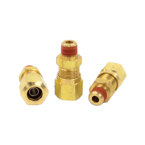 8 Inch 3/8 X 1/ Brass Straight Male Connector Brass Fitting