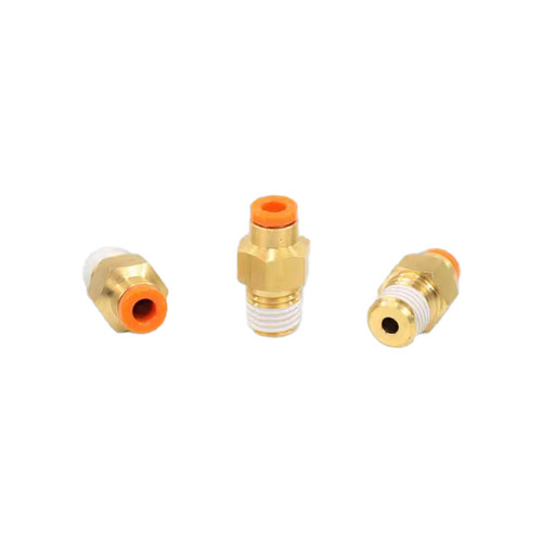 16 Inch 1/8 X 1/ Brass Male Push-To-Connect Coupler