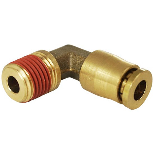 4 Inch 90 Degree Brass Elbow For 1/ Air Brake Tubing
