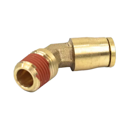 4 Inch Brass Male Elbow 45 Degree 1/4 X 1/ For Nylon Tubing
