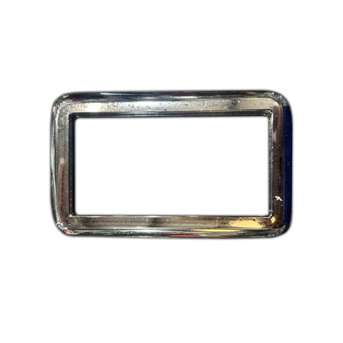 Rockwood Chrome 4 Bay Switch Bezel For Peterbilt 388, 389