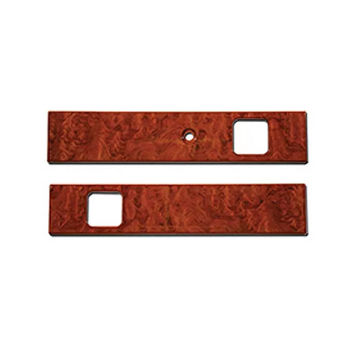 Rockwood African Rosewood Door Insert Panels For Peterbilt 377, 378, 379