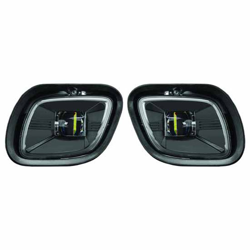 Blackout Projector Led Fog Light Fits Freightliner Cascadia